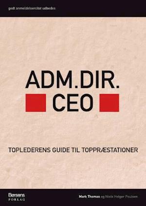 Adm. Dir., CEO