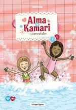 Alma og Kamari - i svømmehallen