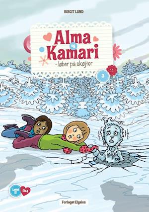 Alma og Kamari - løber på skøjter