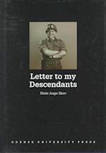 Letter to my descendants