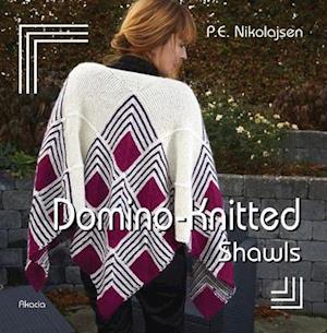 Domino-knitted shawls