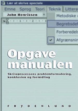 Opgavemanualen