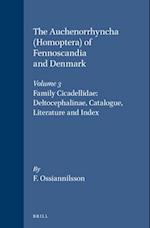 The Auchenorrhyncha (Homoptera) of Fennoscandia and Denmark, Volume 3. Family Cicadellidae