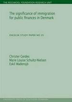 The significance of immigration for public finances in Denmark