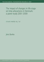 The impact of changes in life-stage on time allocations in Denmark - a panel study 2001-2009