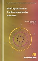 Self-organization in continuous adaptive networks