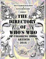 The Directory of Who's Who of Coloring Book Artists 2016
