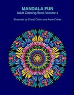 Mandala Fun Adult Coloring Book Volume 4