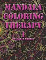 Mandala Coloring Therapy Volume 1