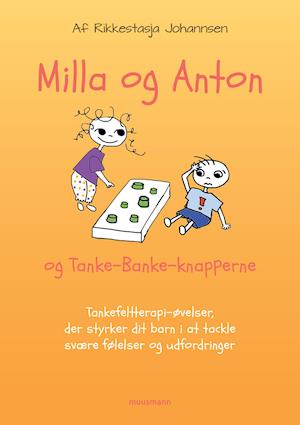 Milla & Anton og TankeBanke-knapperne