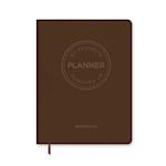 MY FAVORITE PLANNER Notebook / Dark Brown