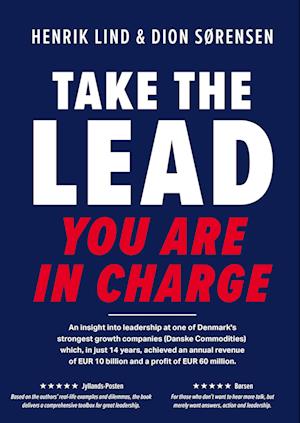 Take the lead – you are in charge
