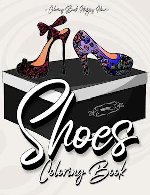 Shoes Coloring Book