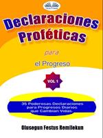 Declaraciones Proféticas Para El Progreso