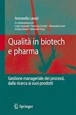 Qualità in biotech e pharma