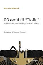 90 anni di "Italie"