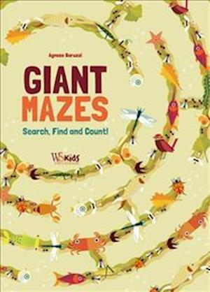 Giant Mazes: Search, Find and Count