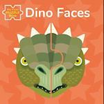 My First Puzzle Book: Dino Faces