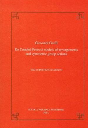 de Concini-Procesi Models of Arrangements and Symmetric Group Actions