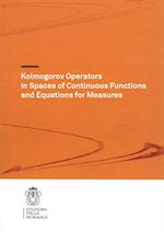 Kolmogorov Operators in Spaces of Continuous Functions and Equations for Measures
