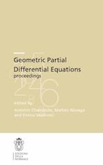 Geometric Partial Differential Equations