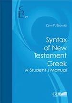 Syntax of New Testament Greek