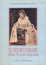 Il Costume E Di Rigore 8 Febbraio 1875