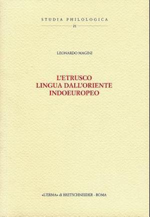 L'Etrusco, Lingua Dall'oriente Indoeuropeo