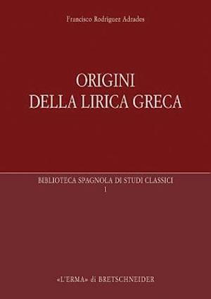 Origini Della Lirica Greca