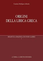 Origini Della Lirica Greca