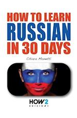 How to Learn Russian in 30 Days