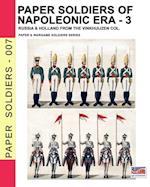 Paper soldiers of Napoleonic era -3