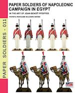 Paper soldiers of Napoleonic campaign in Egypt 