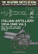 Italian artillery 1914-1945 - Vol. 1 