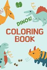 Dinos! Coloring Book