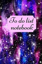 To do list Notebook