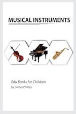 Musical Instruments: Musical instruments flash cards book for baby, music instruments book for children, Montessori book, kids books, toddler music in