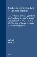 Studies on the Second Part of the Book of Isaiah