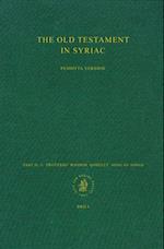 The Old Testament in Syriac According to the Peshi&#7789;ta Version, Part II Fasc. 5. Proverbs; Wisdom of Solomon; Ecclesiastes; Song of Songs