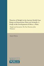Theories of Weight in the Ancient World