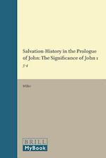 Salvation-History in the Prologue of John