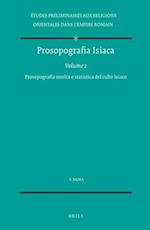 Prosopografia Isiaca, Volume 2 Prosopografia Storica E Statistica del Culto Isiaco