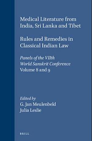 Medical Literature from India, Sri Lanka and Tibet / Rules and Remedies in Classical Indian Law