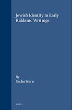 Jewish Identity in Early Rabbinic Writings