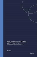 Paul, Scripture and Ethics