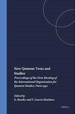 New Qumran Texts and Studies
