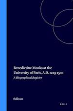 Benedictine Monks at the University of Paris, A.D. 1229-1500