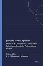 Josephus' Contra Apionem