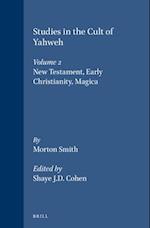 Studies in the Cult of Yahweh