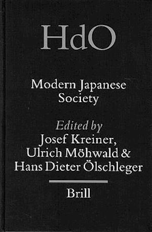 Handbook of Oriental Studies. Section 5 Japan, Modern Japanese Society